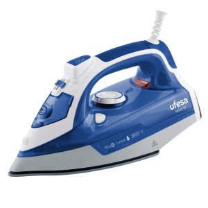 Fier de calcat UFESA PV3280 2800W Abur vertical Talpa ceramica Albastru