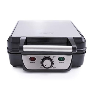Fier de vafe ADLER Camry, putere maxima de 1500 W, control reglabil al temperaturii, 4 vafe, negru - Img 2