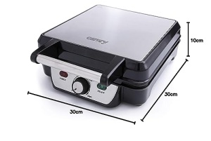 Fier de vafe ADLER Camry, putere maxima de 1500 W, control reglabil al temperaturii, 4 vafe, negru - Img 12