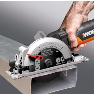 Fierastrau circular compact Worx WX439, 480W, adancime taiere 46 mm, lama 120 mm - Img 5
