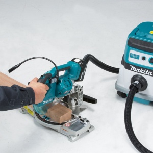 Fierastrau circular cu acumulator Makita DLS600Z, 18 V, motor fara perii, compact - Img 6