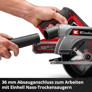 Fierastrau circular Einhell TE-CS 18165-2 Li Solo 18V LED 57mm - Img 10