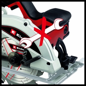Fierastrau circular manual Einhell TC-CS 1250, 1250 W, adancime taiere 55 mm, unghi reglabil - Img 4