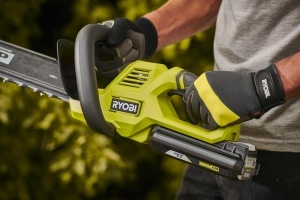 Fierastrau electric pentru gard viu RYOBI RY36HT60A-0, 60 cm, fara acumulator si incarcator - Img 4