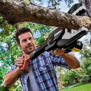 Fierastrau electric pentru taiat crengi WORX Jawsaw WG329E.9, 20V, lant protejat, fara acumulator - Img 3