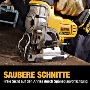 Fierastrau pendular Dewalt DCS331N, 18V, motor puternic, lungime cursa 26mm - Img 5