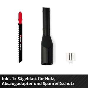 Fierastrau vertical Einhell TC-JS 1870 Li 18V Cu Pendulare si Set Accesorii - Img 6