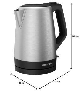 Fierbator apa Grundig WK 4420 L, 2200 W, 1,7 l, inox - Img 8