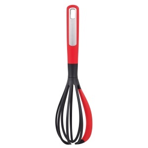 Fierbator Bergner Mars Nylon si Silikon 30,6 cm Negru si Rosu