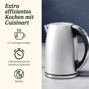 Fierbator de apa Cuisinart Multi-Temp, 1.7L, 3kW, Inox - Img 2