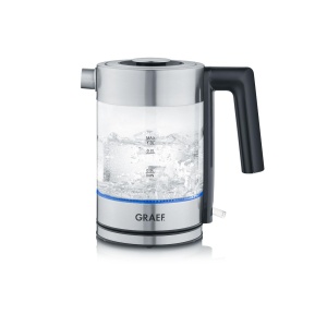 Fierbator de apa Graef WK300 1L LED DURAN sticla inox 2200W