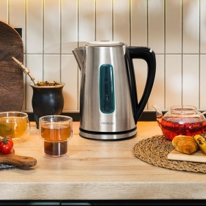Fierbator electric Cecotec Thermosense 210 Steel 17L 2200W otel inoxidabil baza rotativa 360deg - Img 7