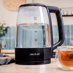 Fierbator electric Cecotec ThermoSense 320 Clear, 1,7L, 2200W, Borosilikat - Img 7