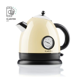Fierbator electric Klarstein Aquavita 15L termometru analog crem 2200W - Img 7