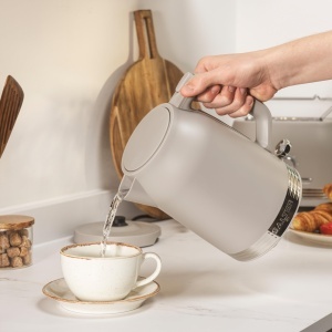 Fierbator electric Salter Rise 1,7 l 2200 W, culoare taupe - Img 3