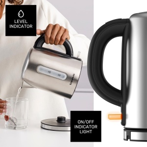 Fierbator electric Taurus Selene Compact 2400W 1L Design compact si functie Auto-Off - Img 5