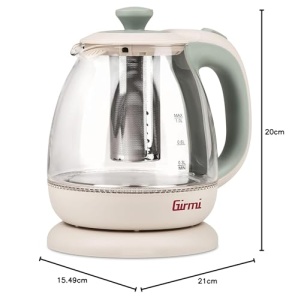 Fierbator Girmi BL41 1L Aquagreen Filtru Detasabil LED 1100W - Img 9