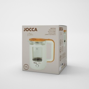 Fierbator Jocca Nature Line 18L 1500W Sticla Borosilicata Alb - Img 6