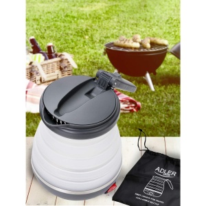 Fierbator metalic ADLER 1,7 l, sistem STRIX, putere 2200 W, alb - Img 5