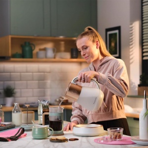 Fierbator Russell Hobbs Calm 27450-70 17L 2400W Temperatura reglabila Iluminare LED - Img 7