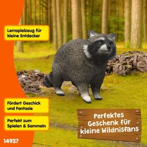Figurina animale Schleich WILD Life Waschbar 14937, 7 x 2 x 4 cm, pentru copii de la 3 ani - Img 6