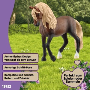 Figurina cal Paso Peruano Hengst Schleich 13952, 3 x 14 x 10 cm, colorate - Img 5