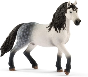 Figurina cal Schleich Andalusier Hengst 13821, 14 x 4 x 11 cm, pentru copii de la 5 ani
