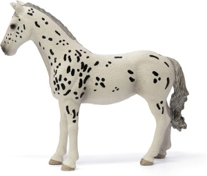 Figurina cal Schleich Knabstrupper Stute 13910, 4 x 12 x 11 cm - Img 2