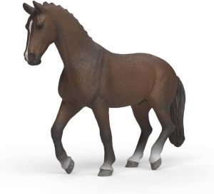 Figurina cal Schleich KWPN Wallach 14 x 4 x 11 cm, culoare maro
