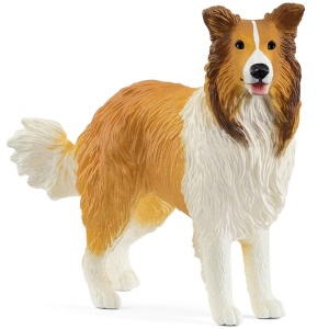 Figurina Collie Schleich Farm World 8 x 3 x 6 cm Recomandat de la 3 ani - Img 1