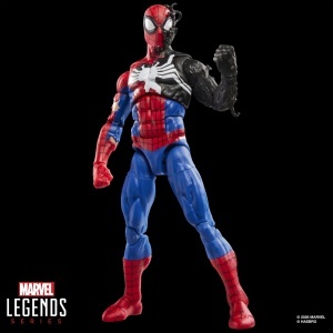 Figurina de actiune Spider-Man (Costum Alien) Marvel Legends, 15 cm, cu accesorii - Img 6