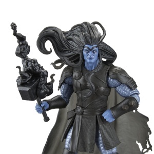 Figurina de colectie Hasbro Marvel Legends Black Winter (Thor), 15 cm, 3 accesorii - Img 3