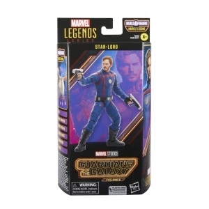 Figurina de colectie Marvel Legends Star-Lord, 15 cm, cu accesorii inspirate din film - Img 2