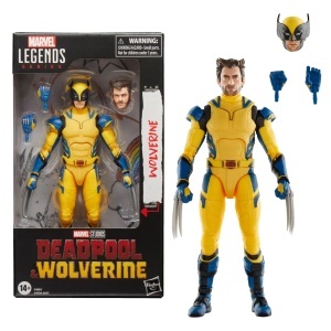 Figurina de colectie Marvel Legends Wolverine, 15 cm, cu accesorii - Img 1