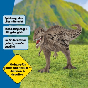 Figurina de colectie Schleich Carcharodontosaurus 15048, 8 x 33 x 13 cm, detalii realiste - Img 7