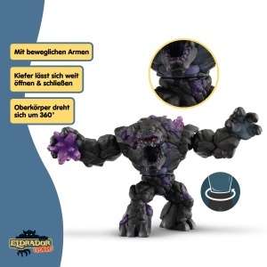 Figurina de colectie Schleich ELDRADOR Schattensteinmonster 70158, 23 x 8 x 12 cm - Img 4