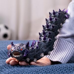 Figurina de colectie Schleich ELDRADOR Schattenwurm 70830, 5 x 26 x 4 cm, pentru copii de la 7 ani - Img 2
