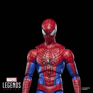 Figurina de colectie Spider-Man Marvel Legends, 15 cm, design premium, 2 maini interschimbabile - Img 3
