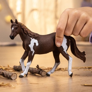 Figurina de jucarie cal Paint Horse Stute Schleich 14901, 4 x 15 x 11 cm - Img 2