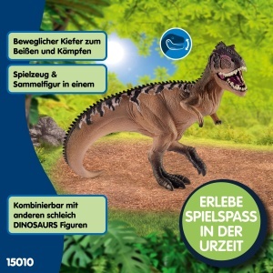 Figurina Dinosaur Giganotosaurus Schleich, 11 x 21 x 17 cm, Detalii Realiste - Img 4