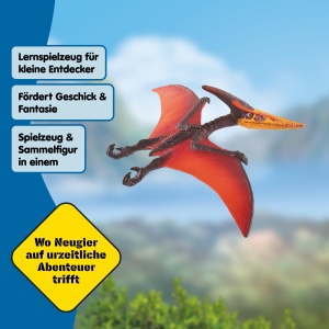 Figurina Dinosaur Pteranodon Schleich Detalii autentice 23 x 15 x 6 cm - Img 3