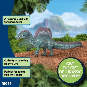 Figurina Dinozaur Spinosaurus Schleich 15049, 31 x 9 x 12 cm, Detalii Realiste - Img 6
