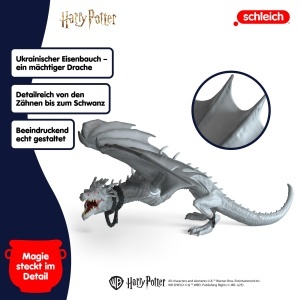 Figurina Dragon Schleich Harry Potter Ukrainischer Eisenbauch, 30 x 27 x 11 cm - Img 3