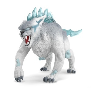 Figurina Eisluchs Schleich 70856, 16 x 6 x 9 cm, Gletscherblau si Schneewei