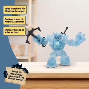 Figurina Eismonstru Schleich ELDRADOR 70146, 24 x 9 x 14 cm, pentru copii de la 7 ani - Img 8