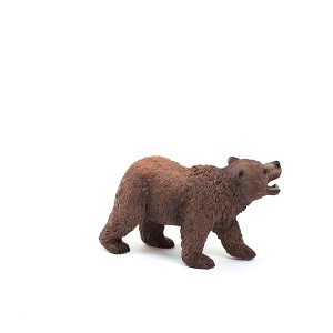 Figurina Grizzly Bear Schleich WILD Life, 5 x 11 x 7 cm, detaliata si educativa - Img 4