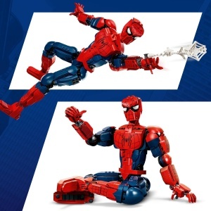 Figurina LEGO Marvel Spider-Man 76346, 36 cm, 813 piese, foarte mobil - Img 4