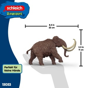 Figurina Mammut Schleich 15053 15 x 28 x 10 cm Detalii realiste - Img 5