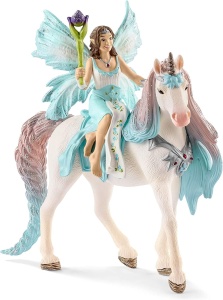 Figurina Schleich BAYALA Eyla cu Unicorn, 3 Piese, pentru Copii de la 5 Ani - Img 8