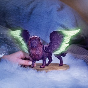 Figurina Schleich BAYALA Mondlowa cu Aripi Luminose, 28 x 14 x 13 cm - Img 2